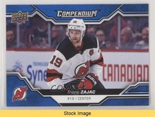 2018-19 Upper Deck Compendium Blue Travis Zajac #652 READ dm3