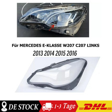 1x Links Scheinwerfer Glas Für Mercedes Benz E-KLASSE W207 C207 FACELIFT 13-16