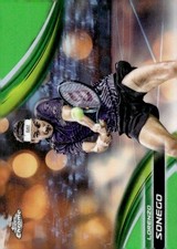 2025 Topps Chrome #72 Lorenzo Sonego Lime Green Refractor