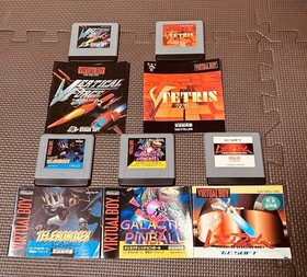 Virtual Boy 5S Set with 2 Games, Controller, AC Adapter, Eye Shade, Manual