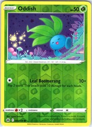 Oddish 001/159 Crown Zenith Reverse Holo Common