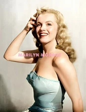 MARILYN MONROE #370 BEAUTIFUL COLOR  PHOTO 11 X 8.5 SHIPS FREE