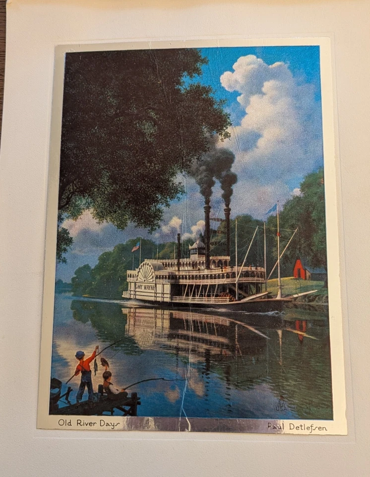 Impresiones metálicas grabadas americanas Paul Detlefsen 4 impresiones totales  Foto 2 de 4