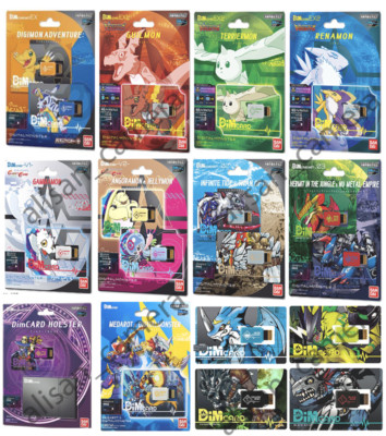 Bandai Digimon Vital bracelet  Digimon Dim Card Rare Card holder etc