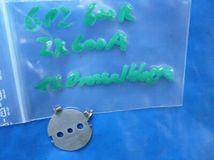 Kawasaki GPZ 600 R ZX600A Vergaser Typ CVK V155  1x  Drosselklappe Klappe Valve