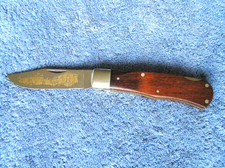 1 of 50 Prototypes Aurum Etchings 1976 Bicentennial Gold Etched Pocket Knife