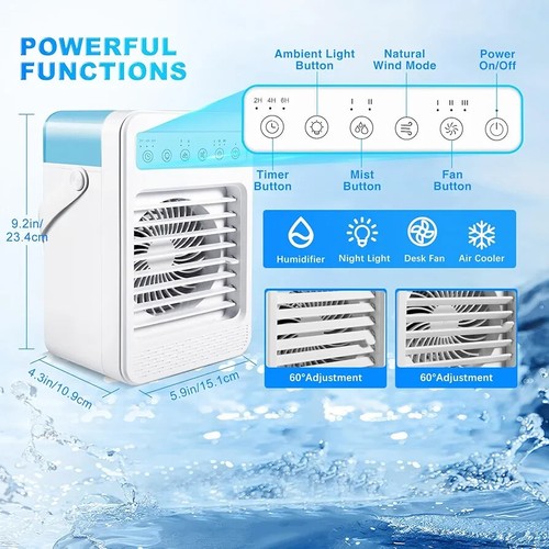 Portable Air Conditioners, 2025 Evaporative Air Cooler Humidifier - Picture 3 of 7