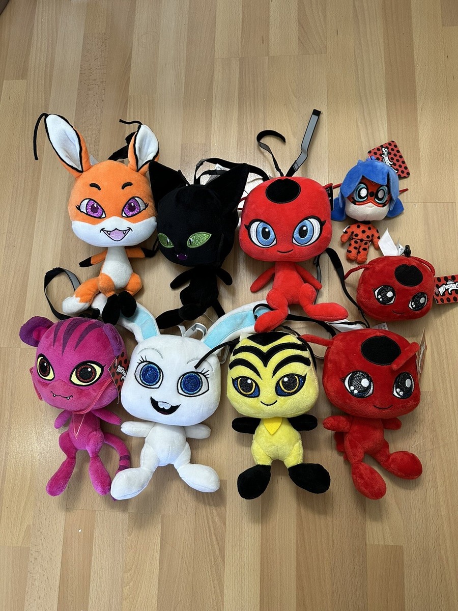 Cat Noir Peluche Tikki Plagg Miraculous Tales Of Ladybug And Cat