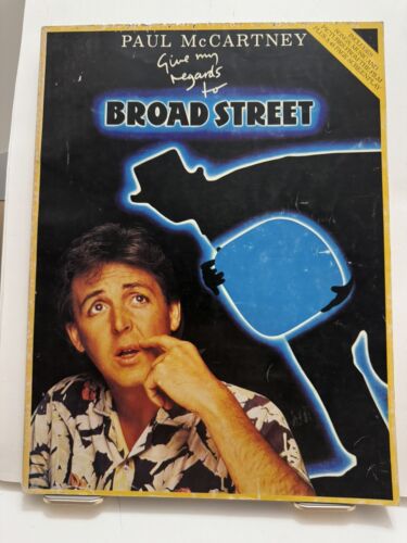 Paul McCartney, Give My Regards To Broad Street, Songbook, 1984