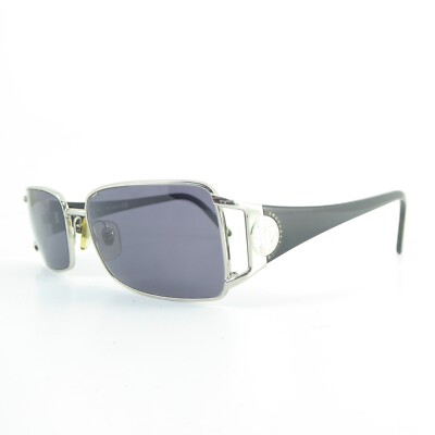 Versace 1142-B Sonnenbrille Damen Metall Silber Vollrand TJ2091 Gestell