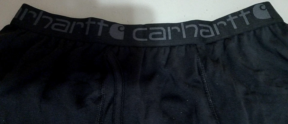 Boxer Carhartt negro sólido Base Force talla pequeña Foto 3 de 4