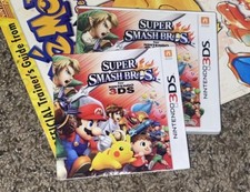 Super Smash Bros - Nintendo 3DS - OEM Case And Manual Only - No Game