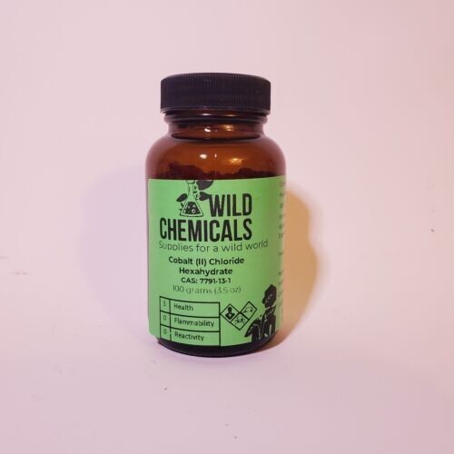 Cobalt Chloride Hexahydrate - Lab Chemical 100g