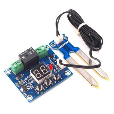 12V Digital Soil Humidity Sensor Controller Automatic Watering Module Probe Deu