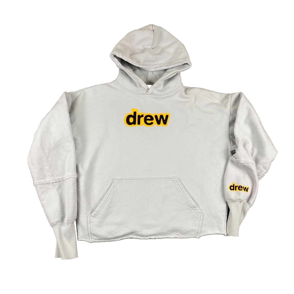 drew house secret deconstructed hoodie cloud ドリューハウス Drew House Secret Deconstructed Hoodie Cropped Medium M Baby
