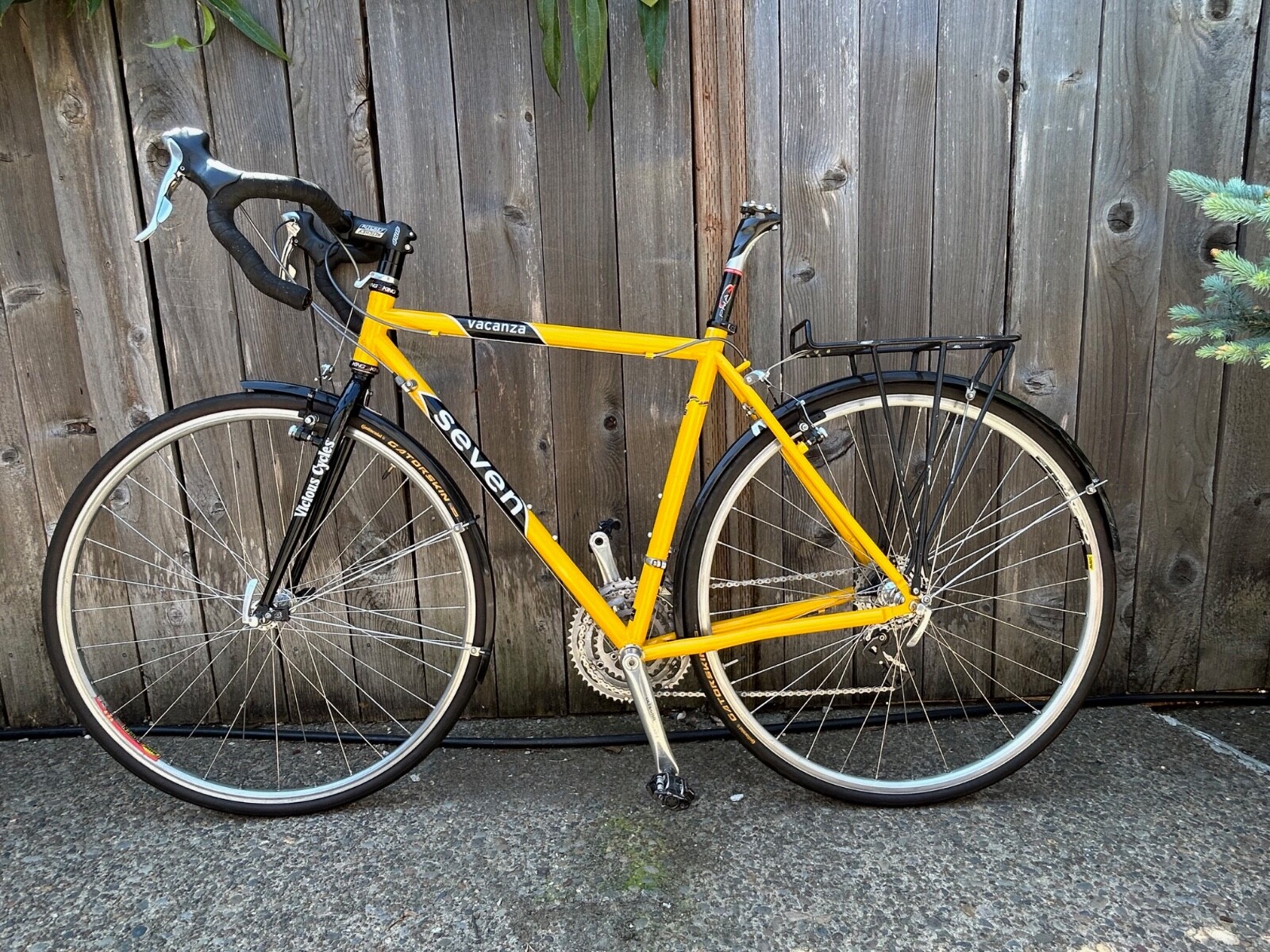 Seven Cycles steel frame touring bike 53 cm very good condition eBay