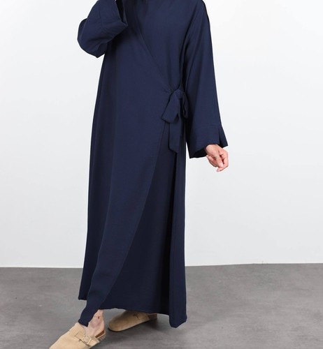 Abaya Muslim Women Rhinestone Kaftan Maxi Dress Dubai Moroccan Party Gown Caftan - 第 193/196 張圖片