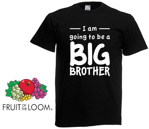 I'M going to be a Big Brother Toddler T-shirt Children's T-shirt Kids Top New - Picture 7 of 12