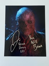 JAMIE CAMPBELL BOWER In Person Signed Autograph 20x25cm Stranger Things