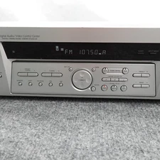 Vintage Sony Stereo Receiver STR-K740P FM AM AV Silver Works No Remote