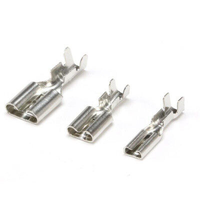 #ad High Quality 6.3mm Spade Terminal Electrical Wire Crimp Connectors All Brass New $84.44