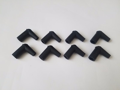 8-Pack 7mm 90-Degree Spark Plug Boots – Rubber Ignition Boot Replacement By Ton’s Performance