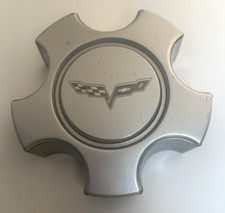 2006-2008 Chevrolet Corvette Z06 Wheel Center Hub Cap Silver 9593611