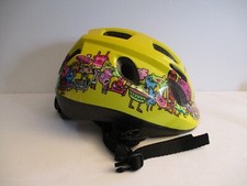 Casco bicicletta bambini Cannondale XS extra small 48-54 cm Burgerman New York artista usato in ottime condizioni!