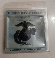NIB Officers' Equipment Co. Combat Hardened USMC Insignia of the Corps Cap Pin