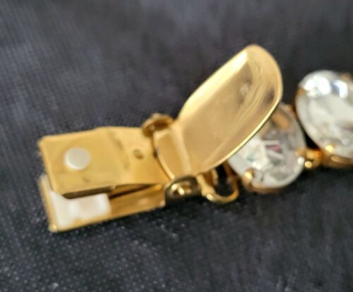 Blusenraffer Ärmelhalter Raffer für Schaal Kristalle Kristallperlen 18,5cm - Bild 4 von 4