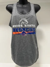 Boise State Broncos Razor Back Tank Top Womens Size Médium NWOT
