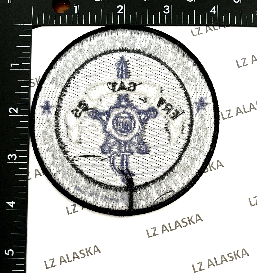 US SECRET SERVICE SPECIAL OPERATIONS BLACK & GRAY PATCH
