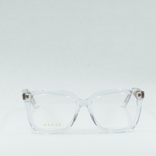 NEW GUCCI GG1319O 003 Crystal 53mm Eyeglasses - Picture 2 of 6