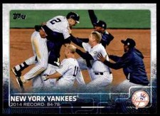 2015 Topps Baseball # 697 DEREK JETER New York Yankees