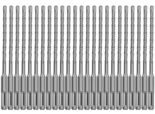 24Pcs SDS-Plus Rotary Hammer Drill Bit Carbide Tip Drill Concrete Mason Stone - Picture 9 of 20