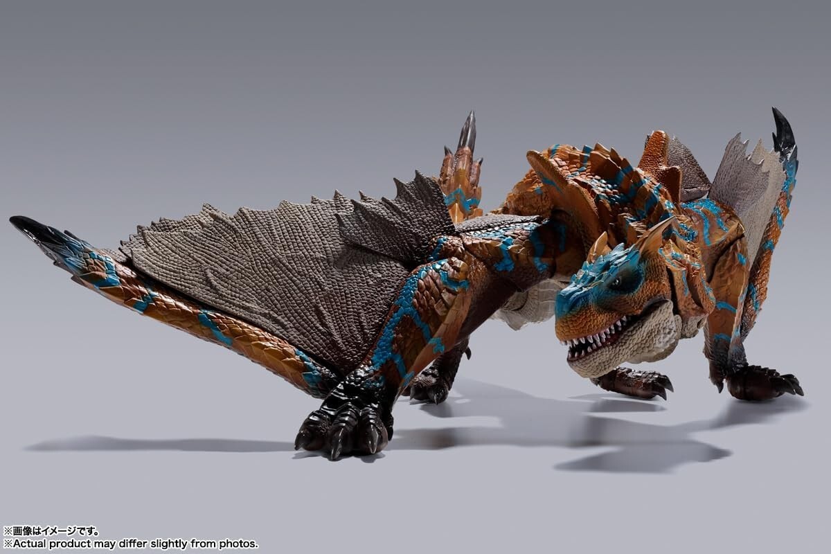 BANDAI S.H.MonsterArts MONSTER HUNTER RISE TIGREX Action Figure