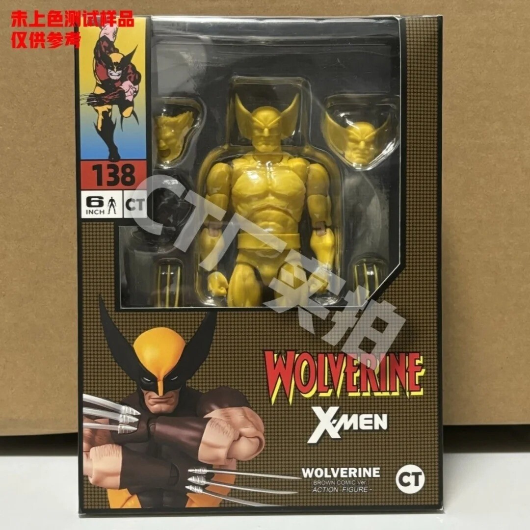 IN STOCK】CT Toys MAFEX No.138 XMEN Wolverine Brown Suit COMIC Ver