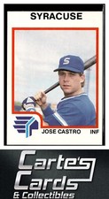 Jose Castro 1987 ProCards #1945  Syracuse Chiefs