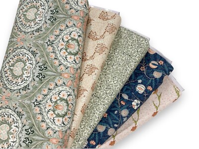 William Morris Stoff Bio Baumwolle Victoria & Albert Museum Patchwork Handarbeit