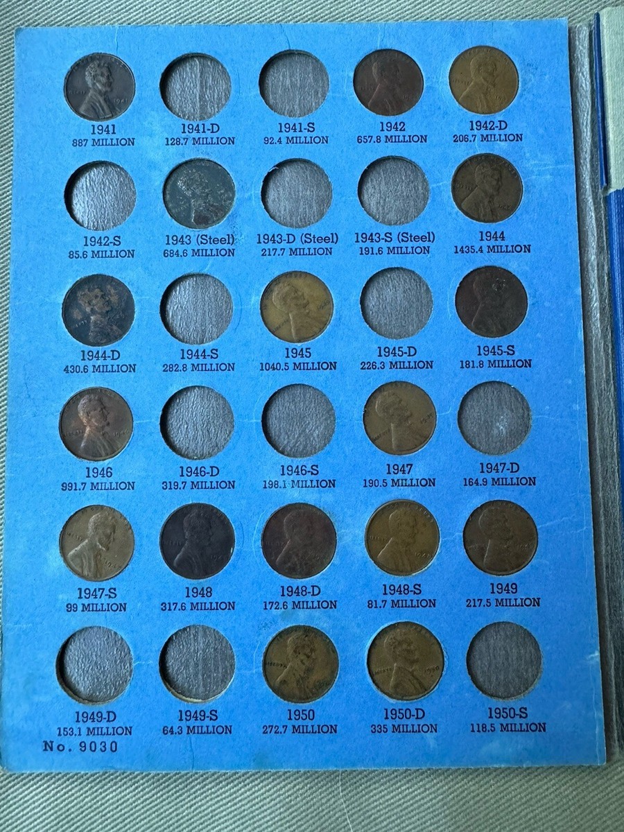 リンカーン　1〜30　30巻セット　管理番号10621 Amazon.com: Whitman US Lincoln Cent Coin Folder Volume 1