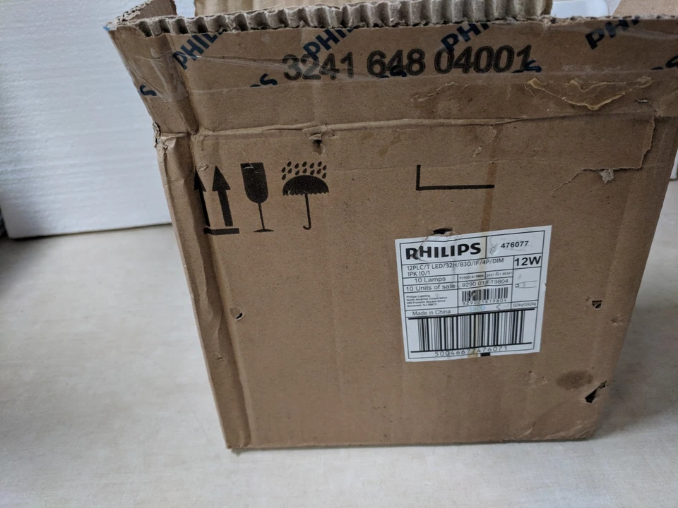 Philips 476077 LED 2 Pin Base 12PLC/T 12W (10 PACK) - Image 3 of 3