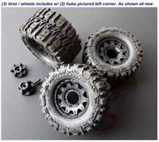 **3xTIRE** Pro-Line 10168-10 Trencher HP 2.8" Belted Truck Tire Raid Black Wheel