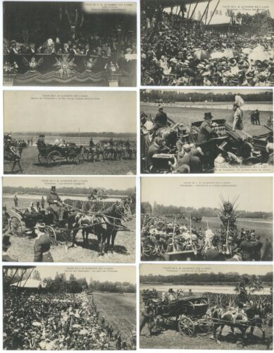 17 CPA VISITE ROI D'ESPAGNE ALPHONSE XIII A VINCENNES, 1905 - LOUBET - Picture 1 of 3