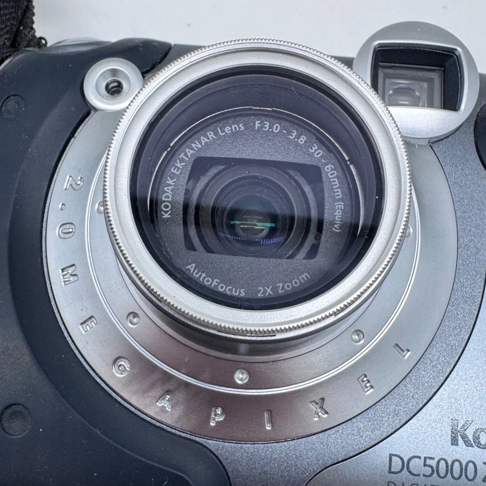 Kodak DC5000 Zoom Digital Camera 2.0MP Vintage Y2K 128MB CF Card Tested Working - Image 3 of 4