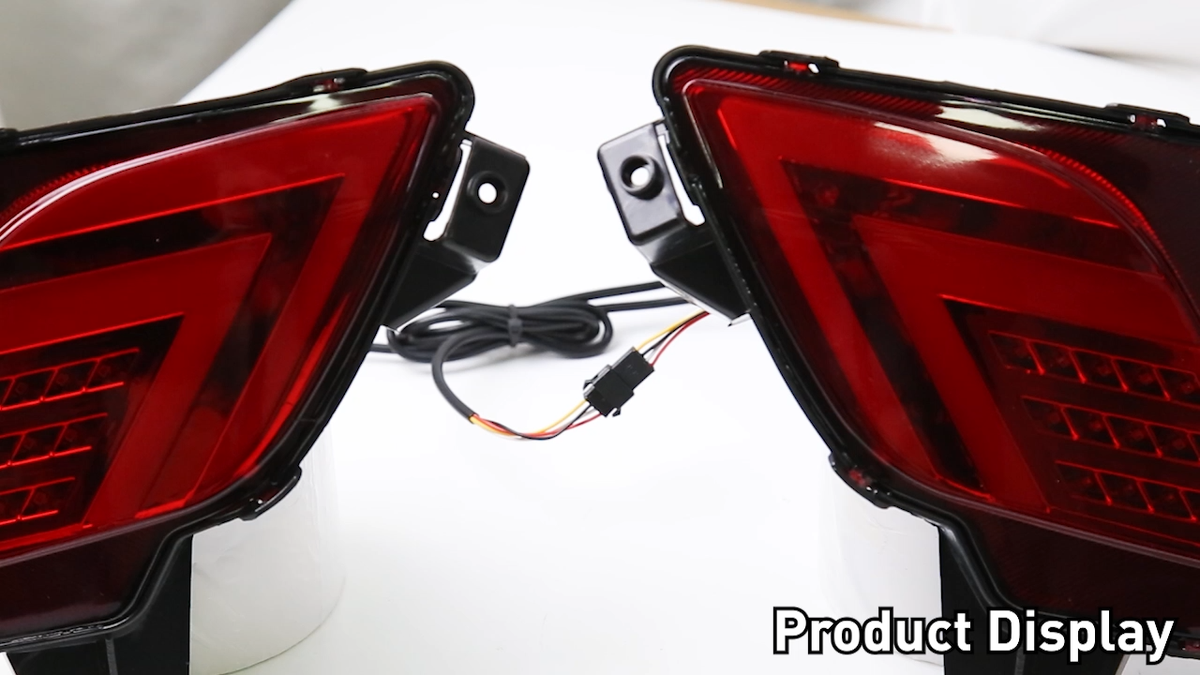 For 2013-2016 Mazda CX-5 LED Rear Bumper Reflector Driving Brake