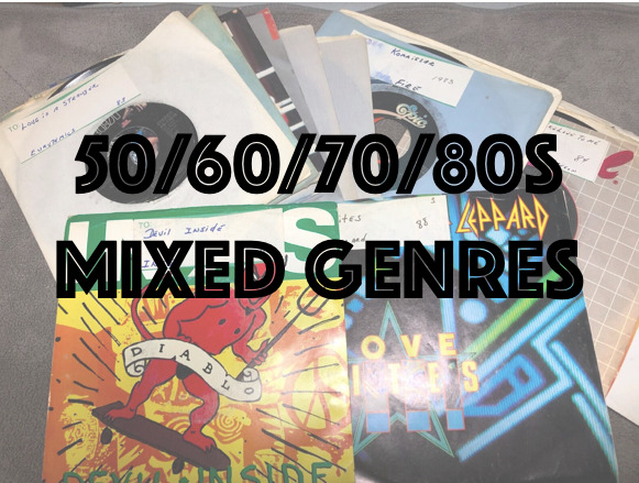 Popular 45s -Mixed Genres and Years - VG - EX Flat $4.50 Shipped - QBox 2