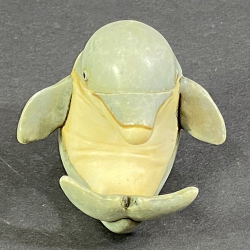 Whistles Dolphin Pot Bellys Harmony Kingdom Figurine Trinket Box Starfish Inside - Picture 4 of 11