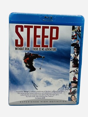 Steep Bluray Sealed Sony Big Mountain Skiing Extreme Sports Documentary New HTF