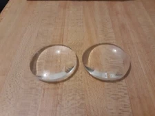 Vintage Condenser Lens Photo Equipment Lot of 2 about 1 7/8" by 3/8" thick NEW