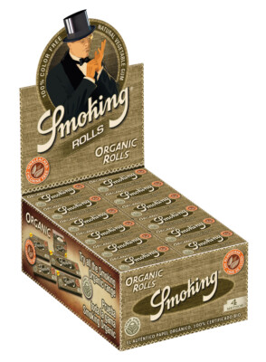 3 Boxen (72x) Smoking Organic Rolls 4m Endlospapier Bio-Hanf Hemp Papers 